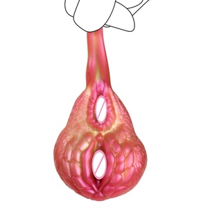 GEEBA Hollow Geogous Series Bright Animal Aircraft Cup Glans <b>for</b> <b>Men</b> Masturbation with Soft Flexible Material - Product Image 3