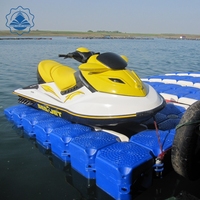 Matériau HDPE Partie HDPE Dock flottant de bateau en plastique Docks de bateau à conduire Fournitures marines pour la marche Cubes de quai flottant
