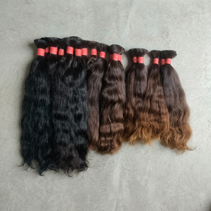 100% Real Remy Virgin <b>Silky</b> Straight Wave Tape-In Hair Extensions Double Weft Deep Texture Dark Brown-Model Genius Weft - Product Image 4
