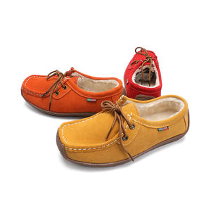 Mules en <span class=keywords><strong>daim</strong></span> pour femmes, chaussures plates d'extérieur, mocassins à la mode - Product Image 6