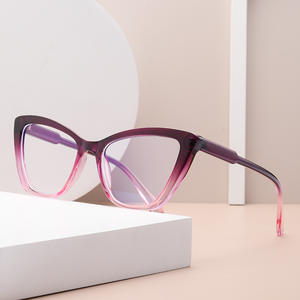 Flexible excelente comodidad único azul bloqueo Lentes de gran tamaño para mujer se puede combinar con montura de gafas ópticas para Miopía - Product Image 2