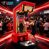 Machine d'arcade de boxe et de kick-boxing à monnayeur avec double fonction de frappe et de coup de pied, garantie 1 an, prise en charge de la langue anglaise