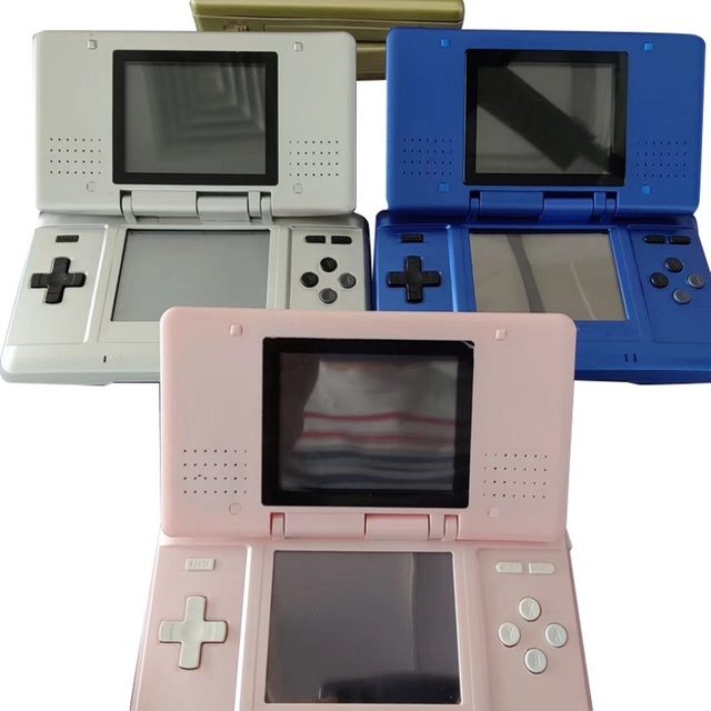 Original Pcb Refurbished Shell Console for DS/ Game Console-Handheld System Touch Screen Color Display Rechargeable