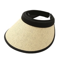 Chapeau de soleil intégral anti-UV style Y2K, pliable, réglable, impression personnalisée, visière pour sports de plein air, plage, pêche, cyclisme
