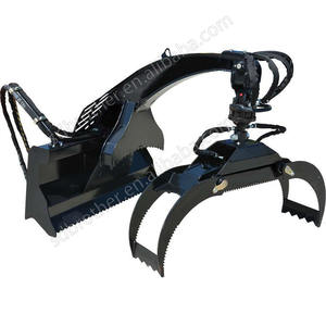 เครื่องจับไม้แบบหมุนสำหรับรถตักล้อยาง - Product Image 1