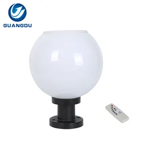 New Design Outdoor Remote Control 50w 100w 150w 200w Waterproof Ip65 Led Solar Power Gate Pillar Light