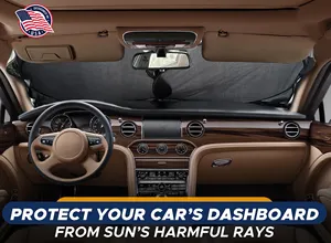 Auto Windschutz scheibe Sonnenschutz | Reflektor Sonnenschutz bietet ultimativen Schutz für den Innenraum/Cool Car Reflective Sun Blocker