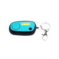 Alarme de sécurité portable 120 dB avec LED, lampe torche porte-clés et avertisseur sonore, mini lampe de défense personnelle en plastique pour femmes et enfants