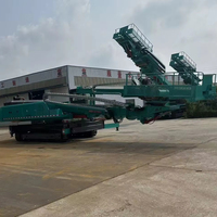 Pompe de boîte de vitesses et moteur pour foreuse d'ancrage portative diesel haute capacité pour la stabilisation des pentes et le soutien des fondations, jusqu'à 50 m