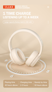 BH1 écouteurs <span class=keywords><strong>supra</strong></span>-auraux sans fil/filaire modèle privé <span class=keywords><strong>casque</strong></span> de conception exclusive avec logo écouteurs Bluetooth 5.0 personnalisés - Product Image 5