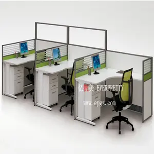 Muebles de oficina de diseño ergonómico, banco de trabajo individual para uso personal, gran oferta