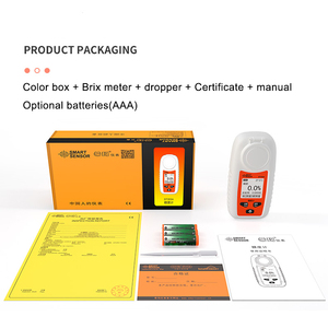 Cảm biến thông minh kỹ thuật số Brix khúc xạ đường nồng độ <span class=keywords><strong>Meter</strong></span> 0-35% 55% phạm vi chỉ số khúc xạ st335a st355a - Product Image 4