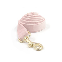 Laisse pour chien en velours réglable pour la promenade en extérieur - Accessoire de traction personnalisé pour animaux de compagnie