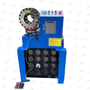 Machine <span class=keywords><strong>à</strong></span> <span class=keywords><strong>sertir</strong></span> les flexibles hydrauliques industriels de 1/4'' <span class=keywords><strong>à</strong></span> 2'' avec système de moules <span class=keywords><strong>à</strong></span> changement rapide, sertisseuse haute précision avec 10 jeux de matrices, certifiée CE - Product Image 3