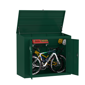 <span class=keywords><strong>Abri</strong></span> de rangement pour vélos au sol, <span class=keywords><strong>abri</strong></span> de <span class=keywords><strong>vélo</strong></span> de type entrepôt, casier à vélos hautement sécurisé, <span class=keywords><strong>abri</strong></span> horizontal pour vélos pour jardin, véranda, cour - Product Image 3