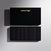 Caja de Cartón Rígido Estilo Cajón para Set de Descubrimiento de Perfumes Personalizados, para Envases de Atomizador Recargable de 3ml, 5ml y 10ml
