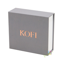 Boîte cadeau magnétique de luxe Boîte d'emballage en carton rigide à aimant en papier Boîte de papier pour chaussures de vêtements