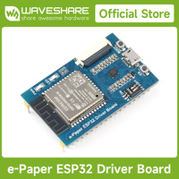 Papan Pengembangan Waveshare ESP32 dengan Antarmuka SPI dan Kompatibilitas WiFi untuk Panel E-Paper 5V A724