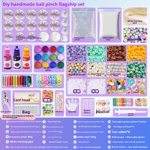 Kit de Materiales para Hacer Bolas Antiestrés Cai Ma, Juguete Popular para Aliviar el Estrés, Rebote Lento, Excelente Sensación al Tacto, Unisex 14 - Product Image 3