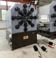 Machine de formage de ressorts sans cames CNC rotative à fil Fournisseur de machines à pinces et à ressorts à crochets simples