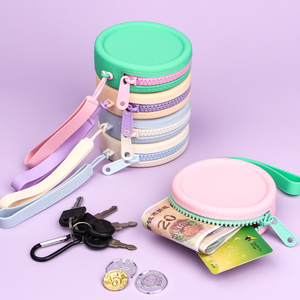 Hot Selling Wristband <strong>Purse</strong> Silicone Small Coin <strong>Purse</strong> Multi Function Card Bag New <strong>Key</strong> Chain Ladies Coin <strong>Purse</strong> - Product Image 3