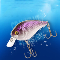 Leurre de pêche flottant Sensoar 12g 60mm à langue courte, simulation de roche, appât dur pour la pêche