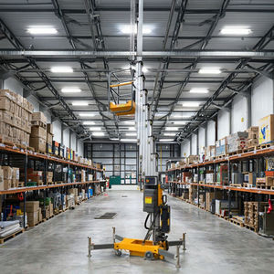 Nuovo sollevatore idraulico da uomo in lega di alluminio 12m con imbracatura a catena montante in alluminio idraulico piccolo montante verticale - Product Image 6