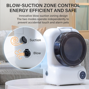 2.8l बड़ी क्षमता पालतू जानवरों में वैक्यूम क्लीनर ब्लोअर 5 में 1 कुत्ते के लिए 3 सक्शन मोड कुत्ते वैक्यूम क्लीनर - Product Image 5