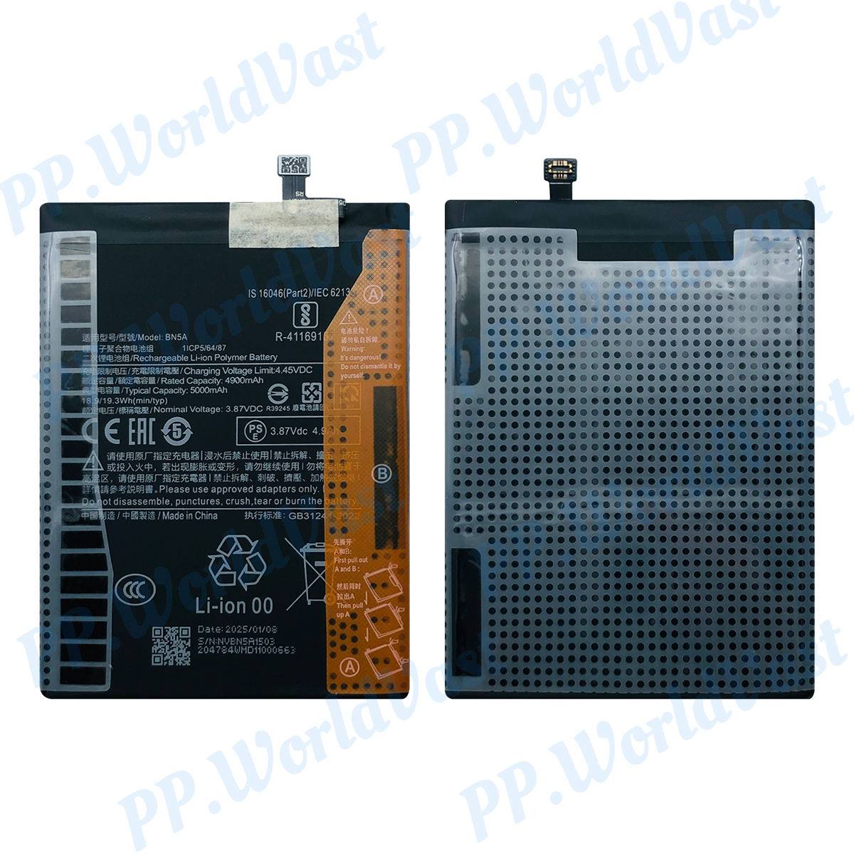 for Xiaomi Redmi BN5A Note 11 Battery