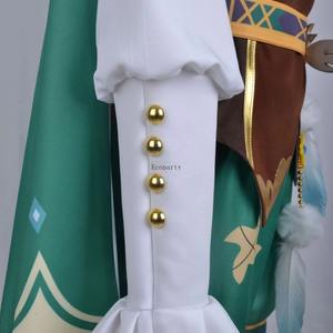 <span class=keywords><strong>Venti</strong></span> Traje de <span class=keywords><strong>Cosplay</strong></span> Chaleco Pantalones Cortos Sombrero Medias <span class=keywords><strong>Venti</strong></span> Trajes Barbatos Wendi Windy Trajes Anime Comic Con - Product Image 4