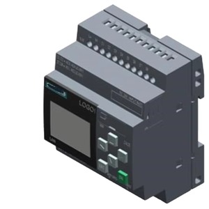 Module d'extension numérique LOGO DM8 PLC 6ED1052-2CC08-0BA2, neuf et original, composants en alliage d'aluminium et cuivre, entrée/sortie 24V - Product Image 6