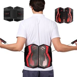 Cinto de Suporte Lombar Ajustável e Respirável em Nylon e Poliéster para Alívio da Dor na Coluna e Reabilitação - Product Image 1