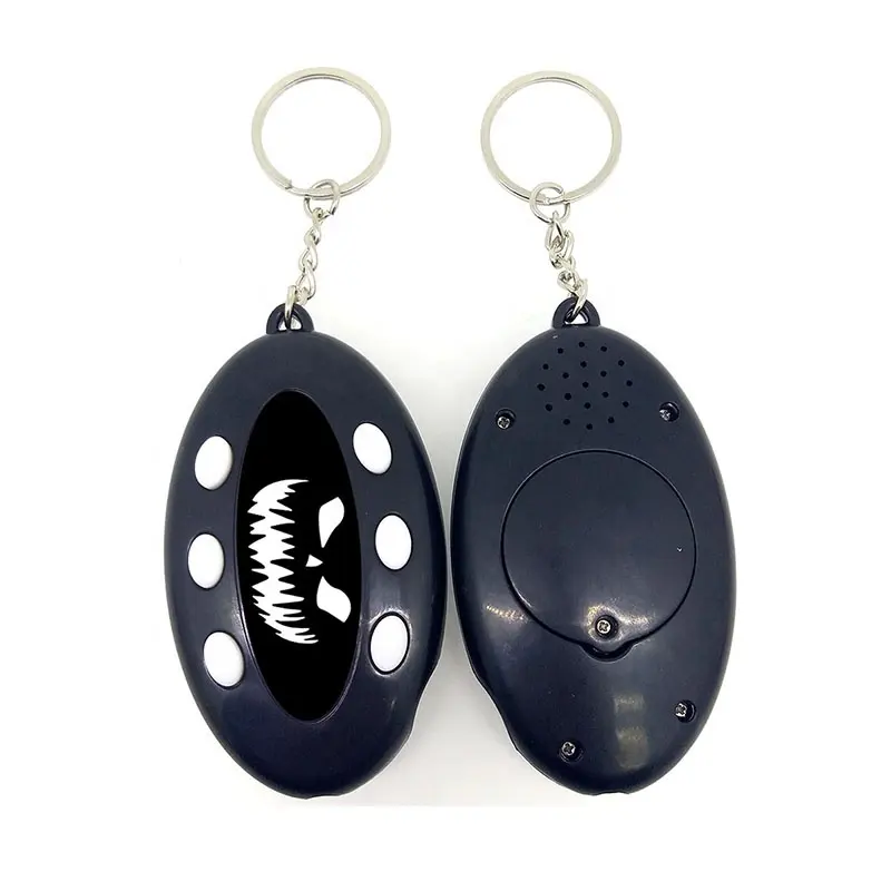 공장 저렴한 휴일 혁신적인 할로윈 키 체인 사용자 정의 녹음 가능한 사운드 키 체인 말하는 열쇠 고리 도매