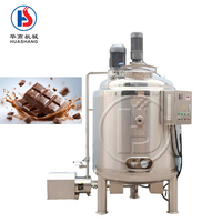 Cuve de mélange homogénéisatrice sous vide en acier inoxydable de 250 L pour la production de chocolat