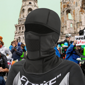 Cagoule unisexe adulte anti-froid style Image, couleur unie, pour ski, vélo, moto, pêche, voyage, masque facial - Product Image 3