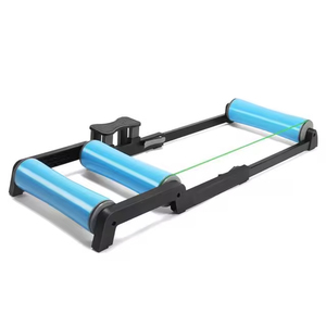 Entrenador de rodillos de <span class=keywords><strong>bicicleta</strong></span> Entrenamiento de <span class=keywords><strong>bicicleta</strong></span> Soporte de entrenador de <span class=keywords><strong>bicicleta</strong></span> ajustable <span class=keywords><strong>Rodillo</strong></span> de <span class=keywords><strong>bicicleta</strong></span> de Ciclismo de interior plegable - Product Image 2