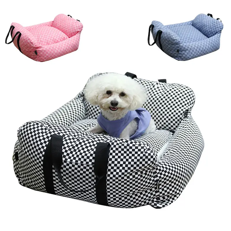 Hot Sale Car Kennel para cães Almofada do sofá do carro de alta qualidade Soft Cozy Pet Mats Safe Seat Dog Bed Pet Supplies Factory Wholesale