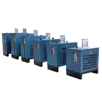Compresseur d'air industriel à vis fixe 220V 50Hz 1,8 m³/min avec sécheur, pré-refroidisseur monophasé refroidi par air - Prix réduit