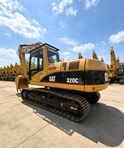 เครื่องจักรก่อสร้างมือสอง รถขุดไฮดรอลิก Cat 320CL ราคาถูก รถขุด Caterpillar 320CL อุปกรณ์วิศวกรรม - Product Image 1