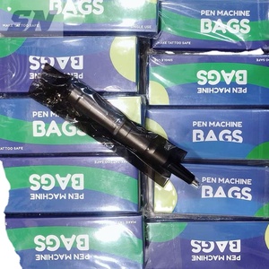 Bolsas de limpieza desechables de 5x16cm para máquinas de tatuaje, cubiertas para cables y kits de agarre para uso profesional en salones de belleza y PMU - Product Image 1