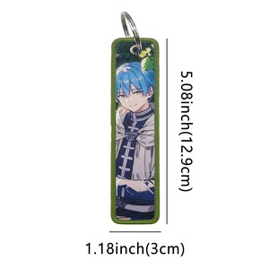 พวงกุญแจจี้ปักผ้าสองด้านรูปการ์ตูนอะนิเมะ - Product Image 5