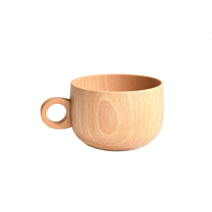 ชุดกาแฟและชาไม้บีชแบบเอเชียสามชิ้น ยี่ห้อไมโครอีโค รุ่นเซนรักษ์โลก พร้อมจานรองแก้วและช้อน สำหรับใช้ในร้านกาแฟ - Product Image 6