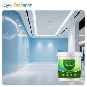קל חלקה חלקה חלקה לסיים ציפוי pu אטרקטיבי עבור קירות מסחריים הביתה צבע קיר פוליאוריטן נוזלי - Product Image 1
