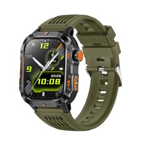 Montre connectée GPS DF HT36 avec lampe torche LED, écran HD, appels Bluetooth, surveillance de la fréquence cardiaque et de l'oxygène, suivi de santé, montre connectée sportive - Product Image 5