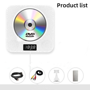 Reproductor de DVD Portátil con Bluetooth, Reproducción de Discos HD, Aprendizaje de Inglés, Educación Prenatal en el Hogar, Repetidor - Product Image 3