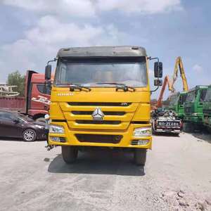 Camión de Carga con Plataforma y Barandas HOWO 371 8x4 de 371/380 hp, Estándar Internacional, Usado, Sinotruk Howo - Product Image 3
