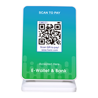 Terminal de paiement F96 avec génération de code QR dynamique, écran LCD et haut-parleur