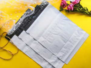 Túi Gửi Thư Màu Trắng Có Túi <span class=keywords><strong>Poly</strong></span> Chuyển Phát Nhanh Túi Gửi Thư Vận Chuyển - Product Image 4