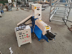 Volailles à double vis et aliments flottants font la machine extrudeuse de granulés de poisson 2 mm - Product Image 4