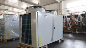 Pompe à chaleur air-eau commerciale à onduleur DC complet avec chauffage circulant pour hôtels et écoles - Product Image 3